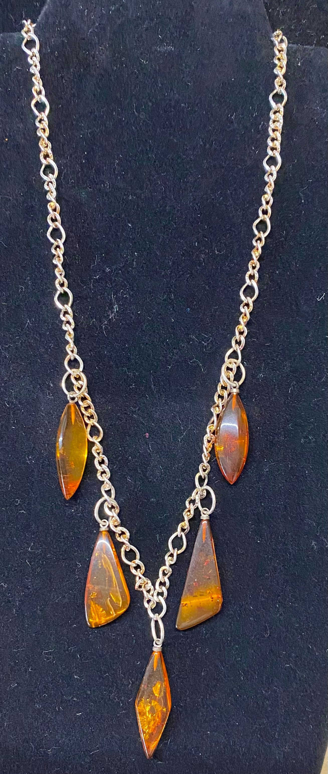 Amber Necklace - 20" (3517)