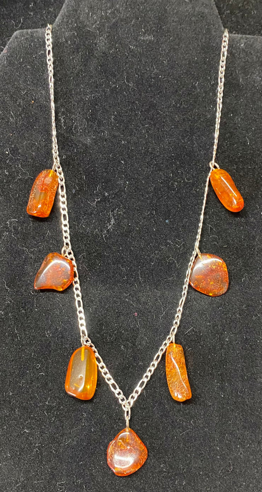 Amber Necklace - 20" (3522)