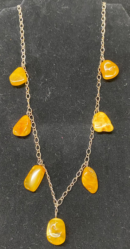 Amber Necklace - 20" (3515)