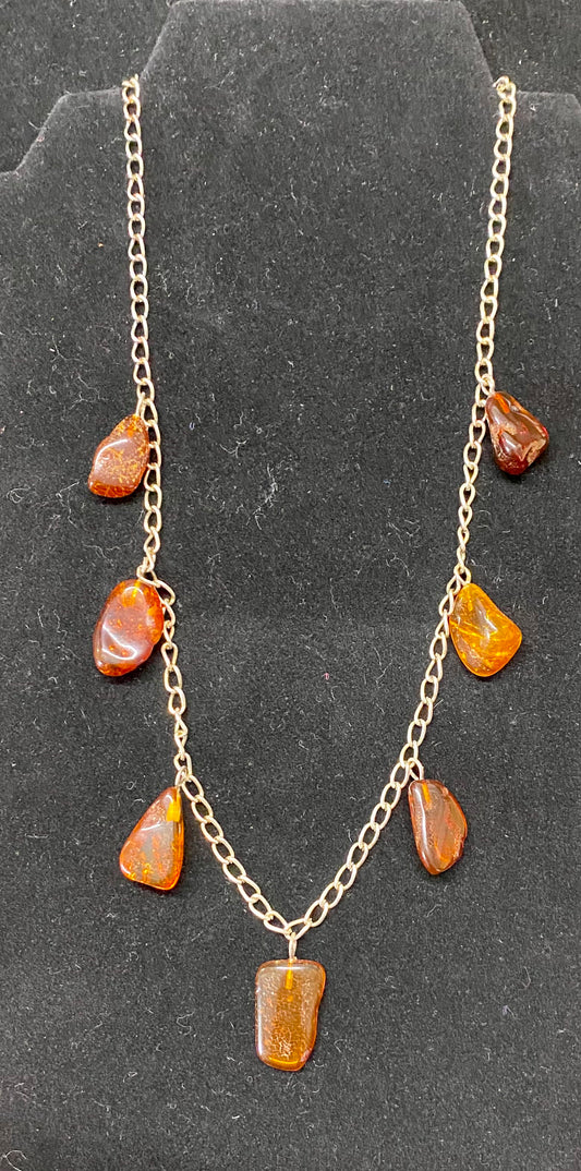 Amber Necklace - 20" (3516)