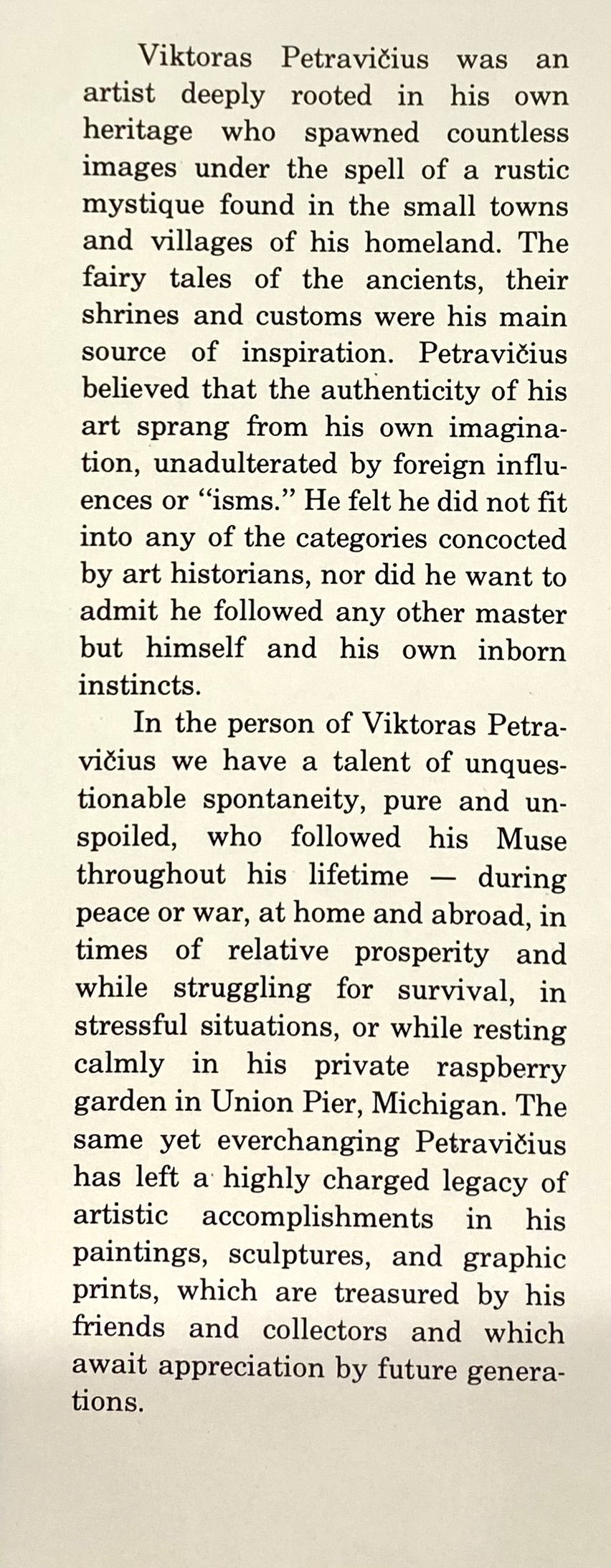 The Art of Viktoras Petravicius (2678)