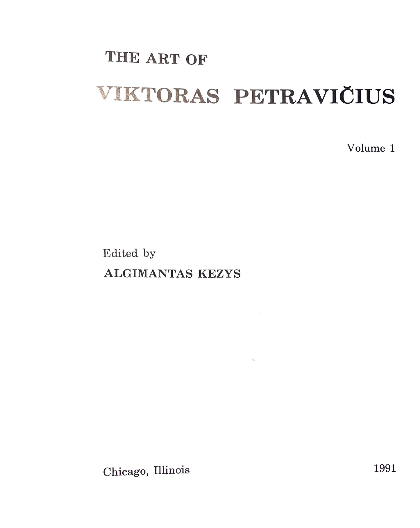 The Art of Viktoras Petravicius (2678)