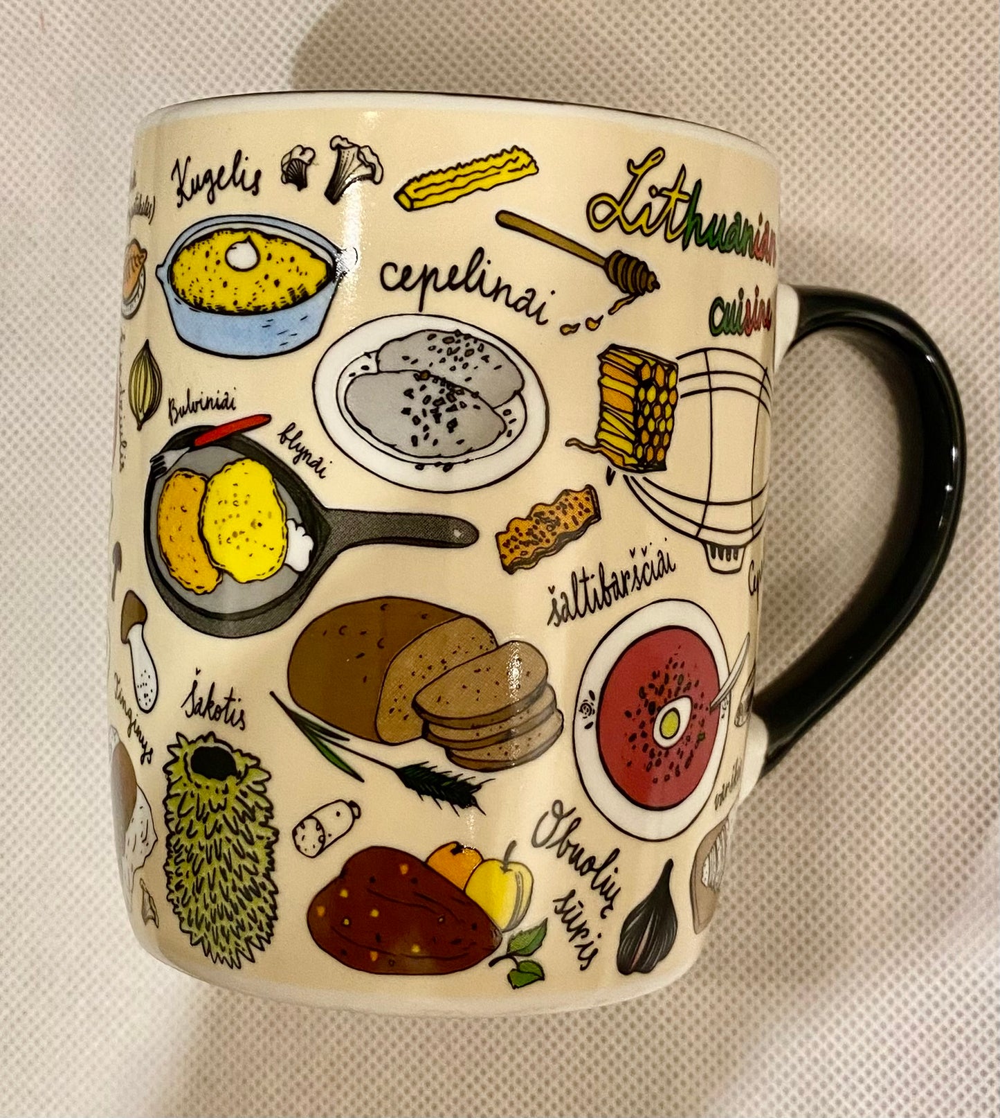 Coffee Mug - Lithuanian Food
