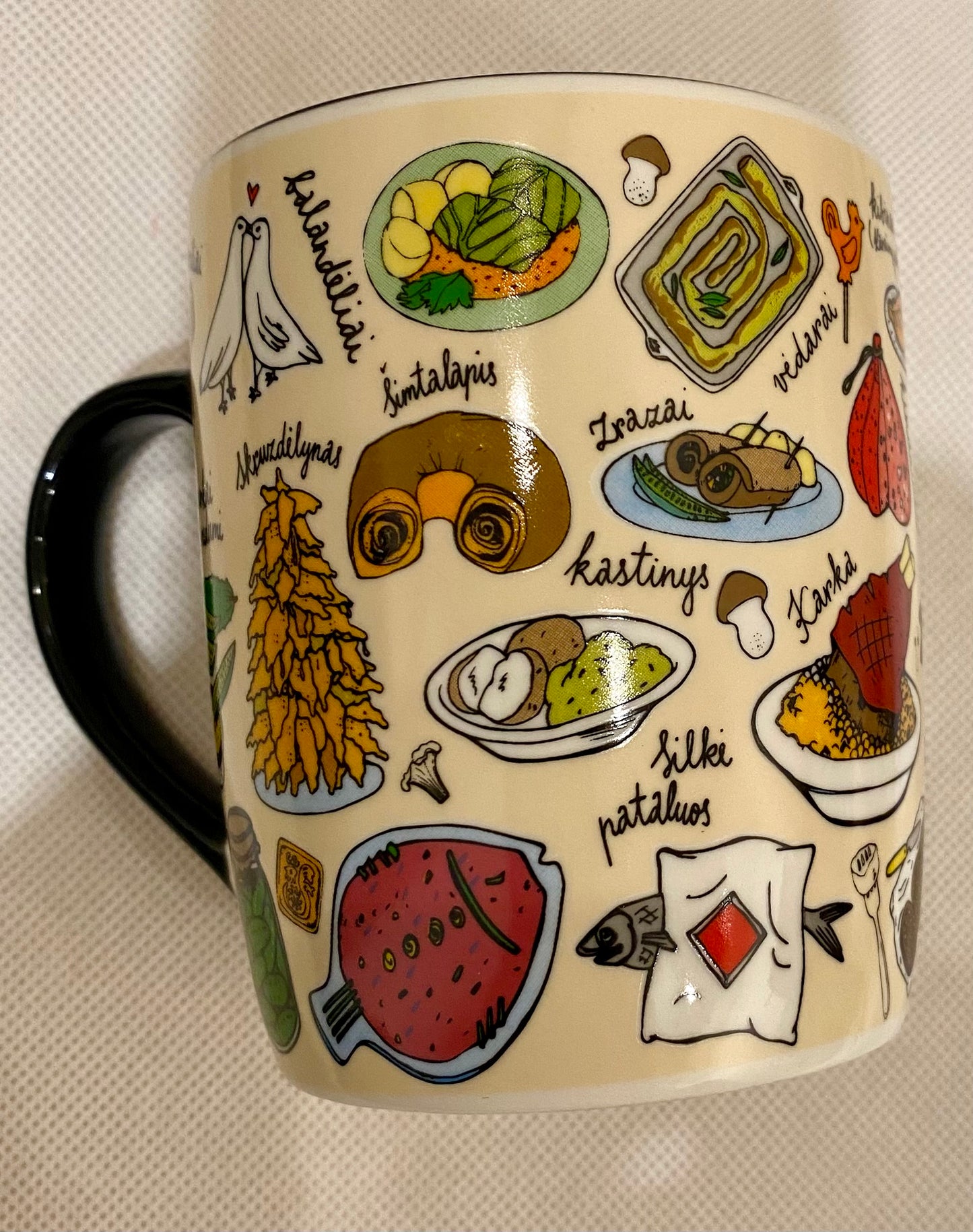 Coffee Mug - Lithuanian Food (0603)