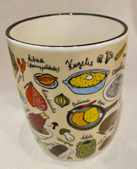 Coffee Mug - Lithuanian Food