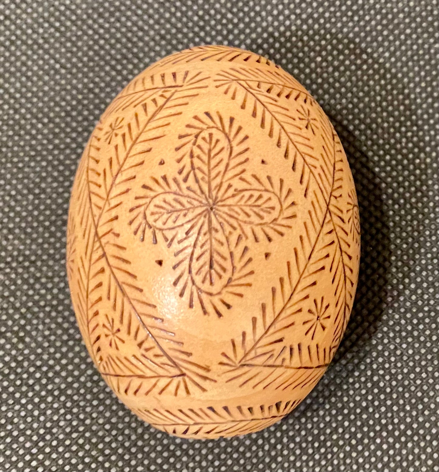 Pyrography Egg (0648)