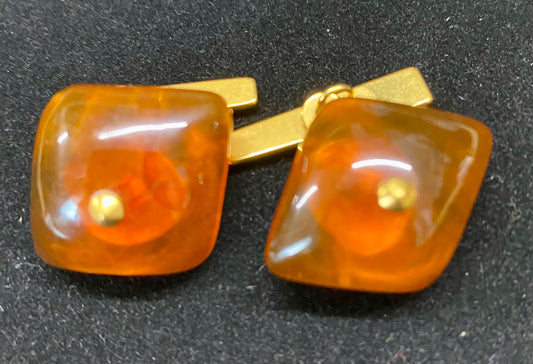 Baltic Amber Cufflinks