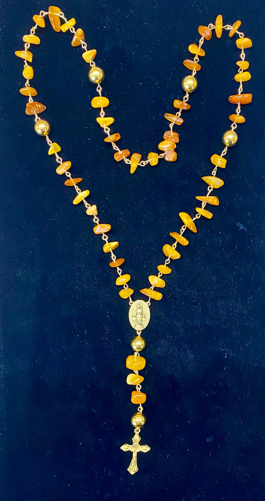 Amber Rosary