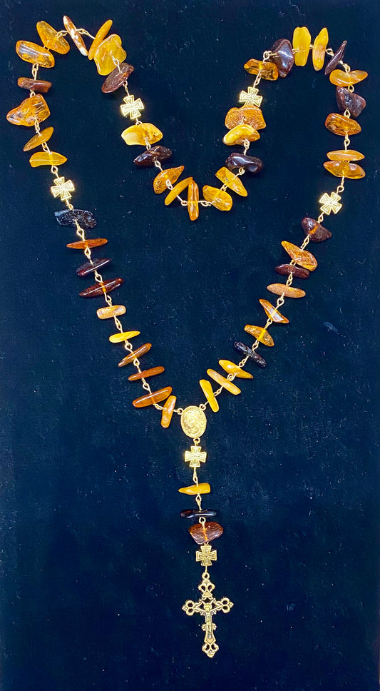 Amber Rosary