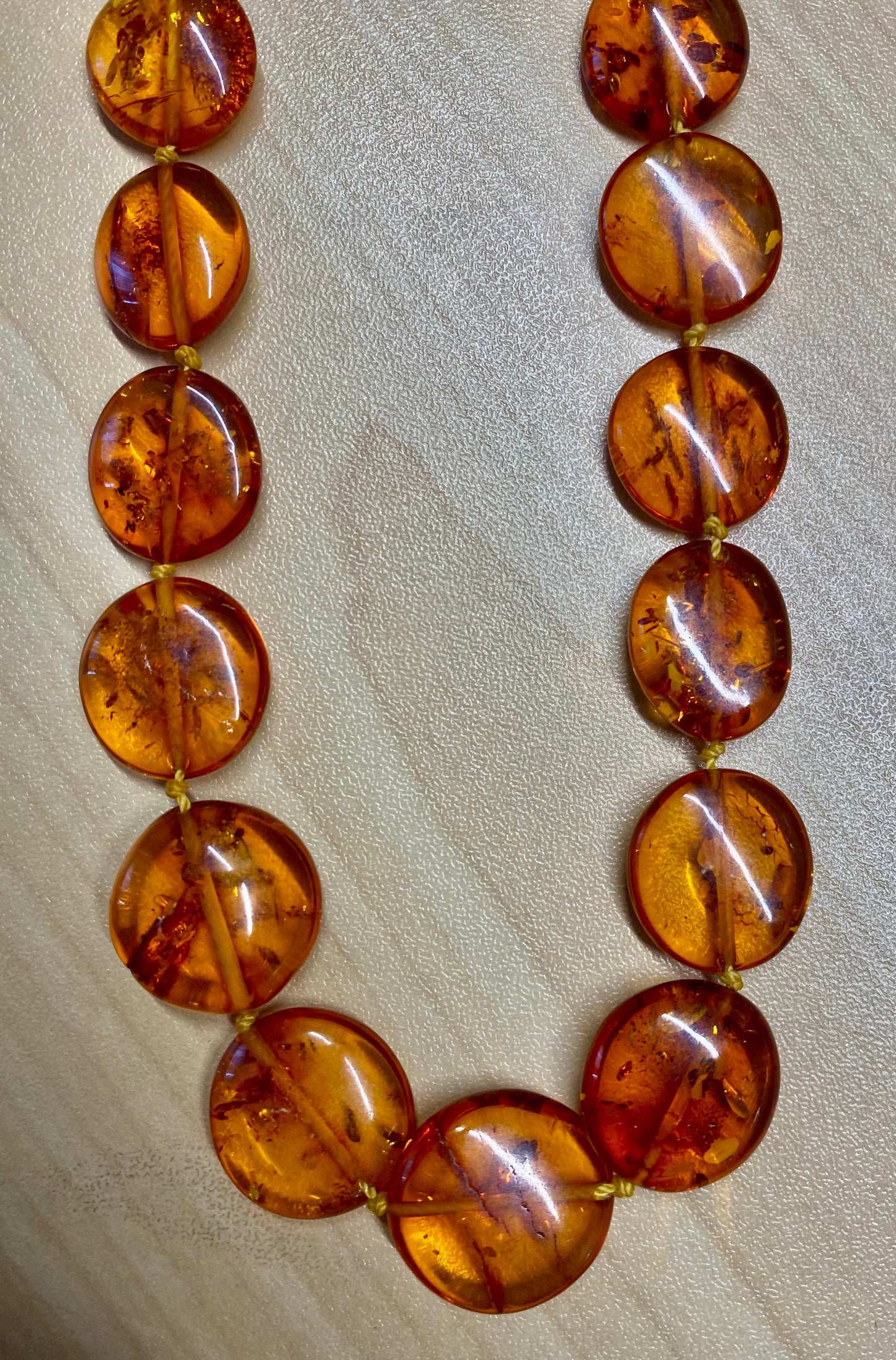 Baltic Amber Necklace 26"
