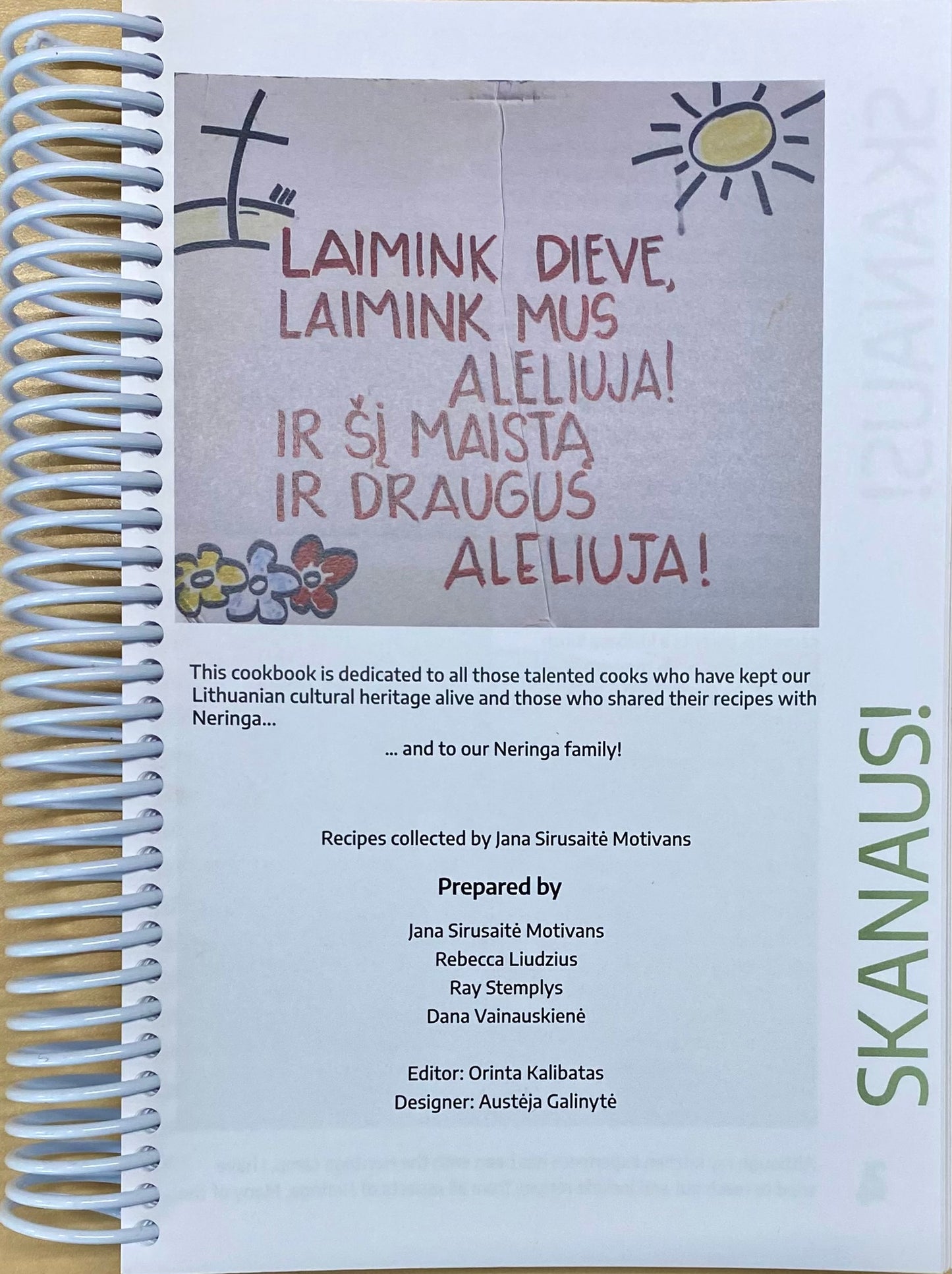SKANAUS! The Neringa Cookbook