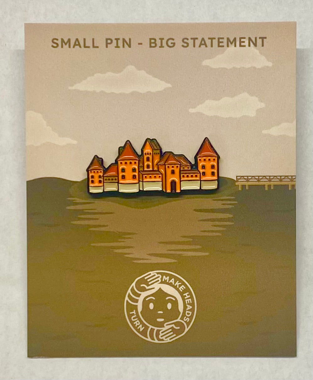 Lapel Pin - Trakai Island Castle