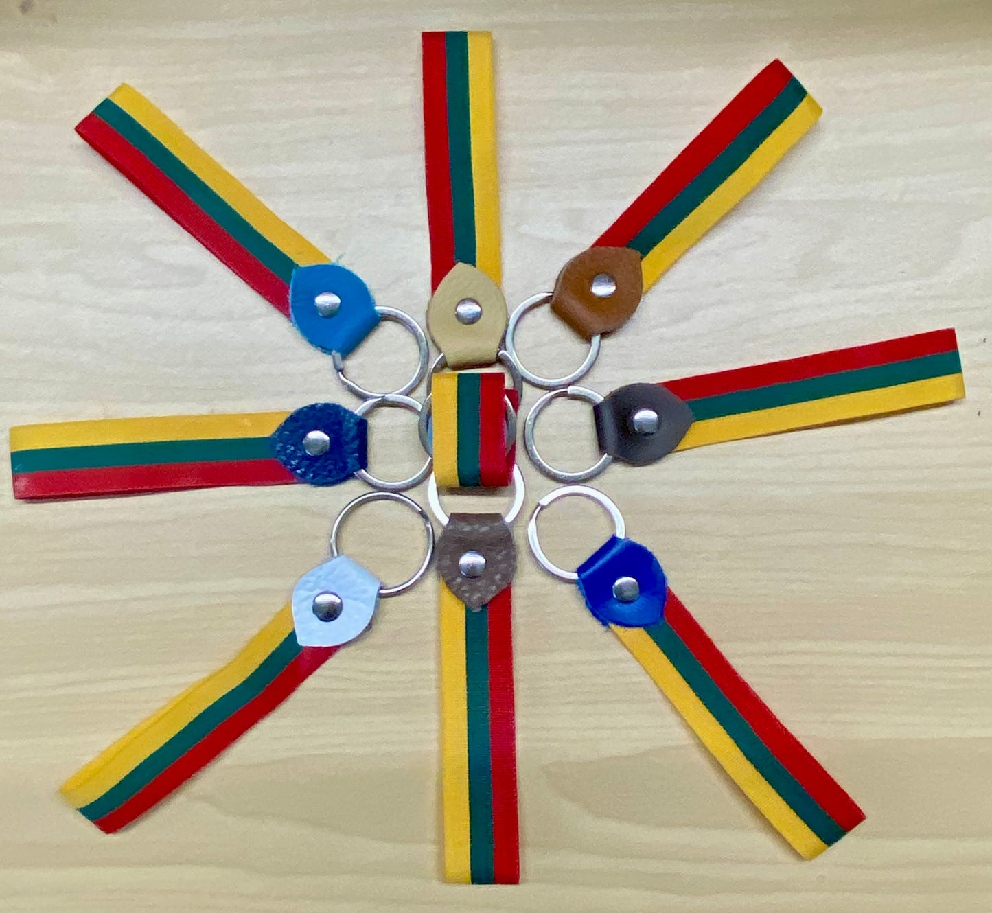 Key Chain - Lithuanian Tricolor