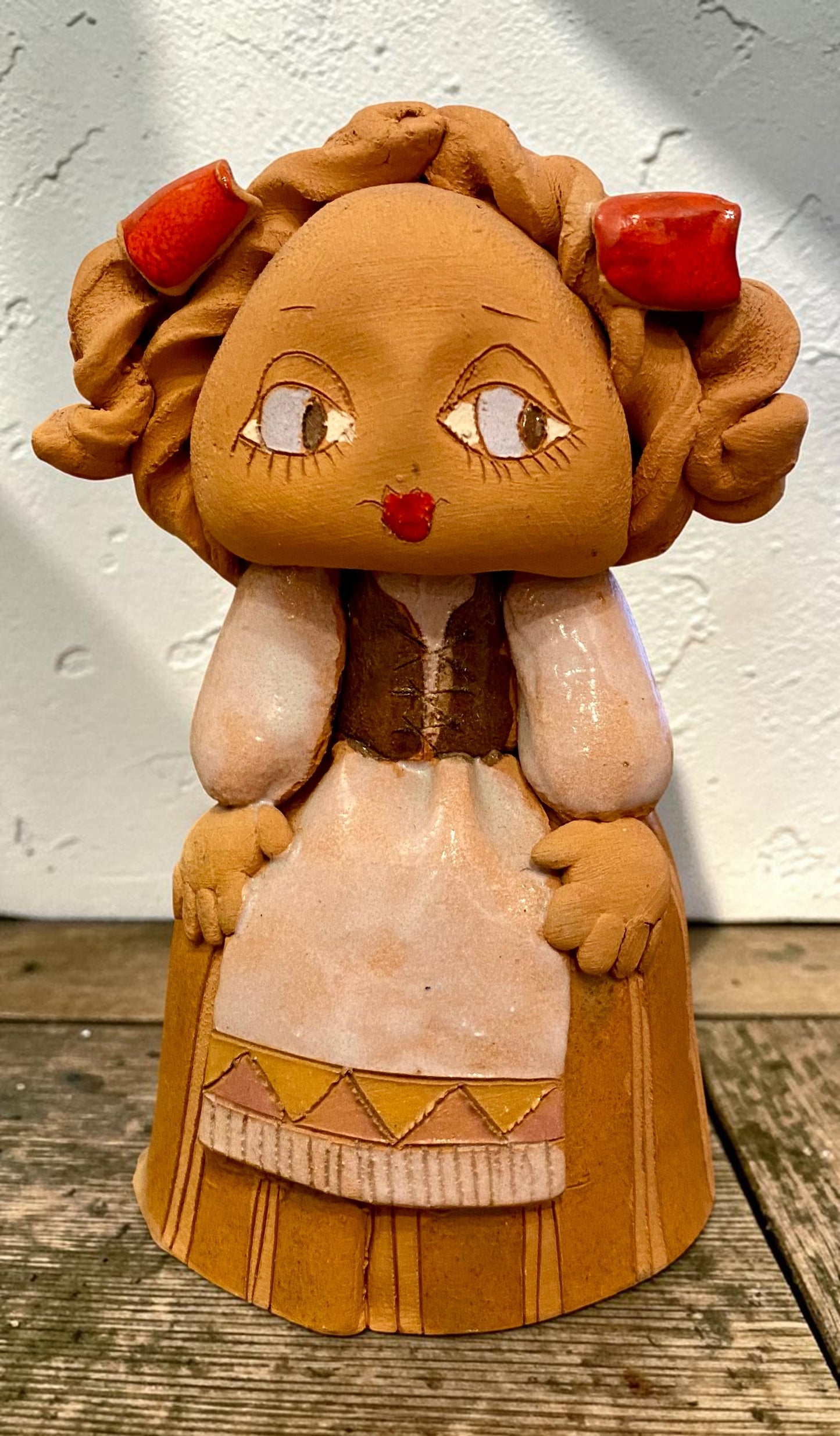Ceramic Figurine - Lithuanian Girl in costume