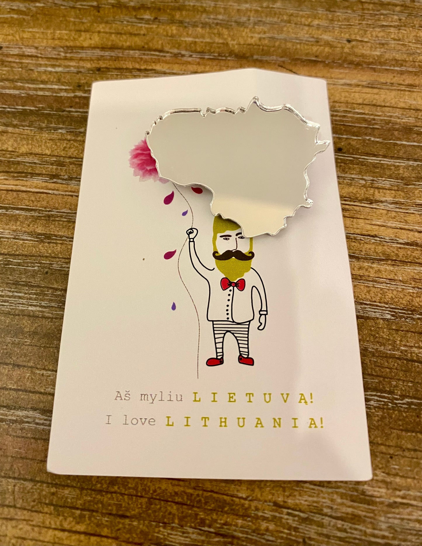 Brooch - Lithuania Mirror