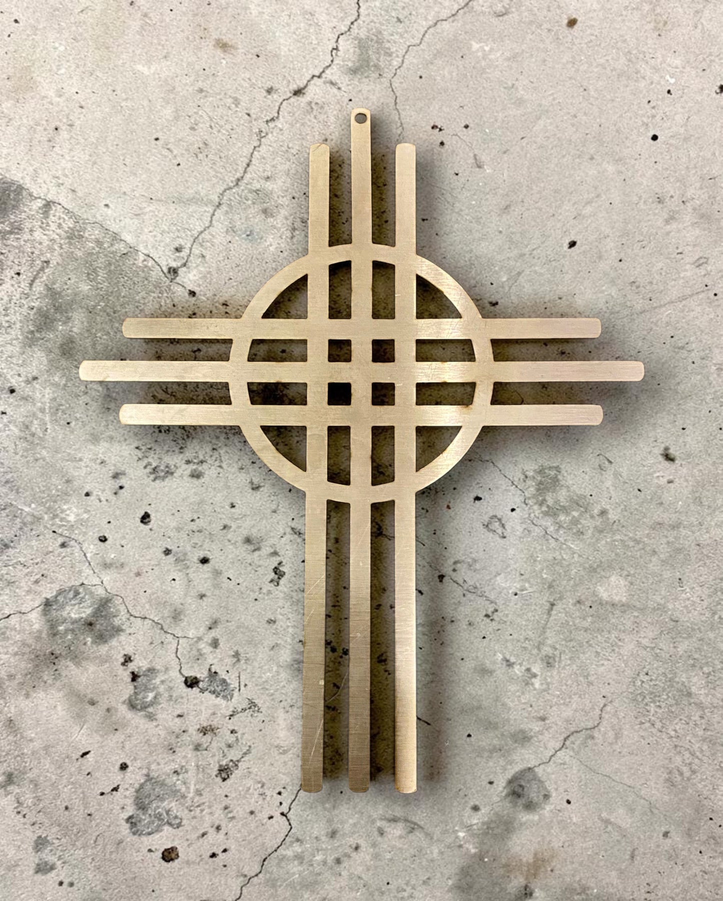 Stainless Steel Cross (12")