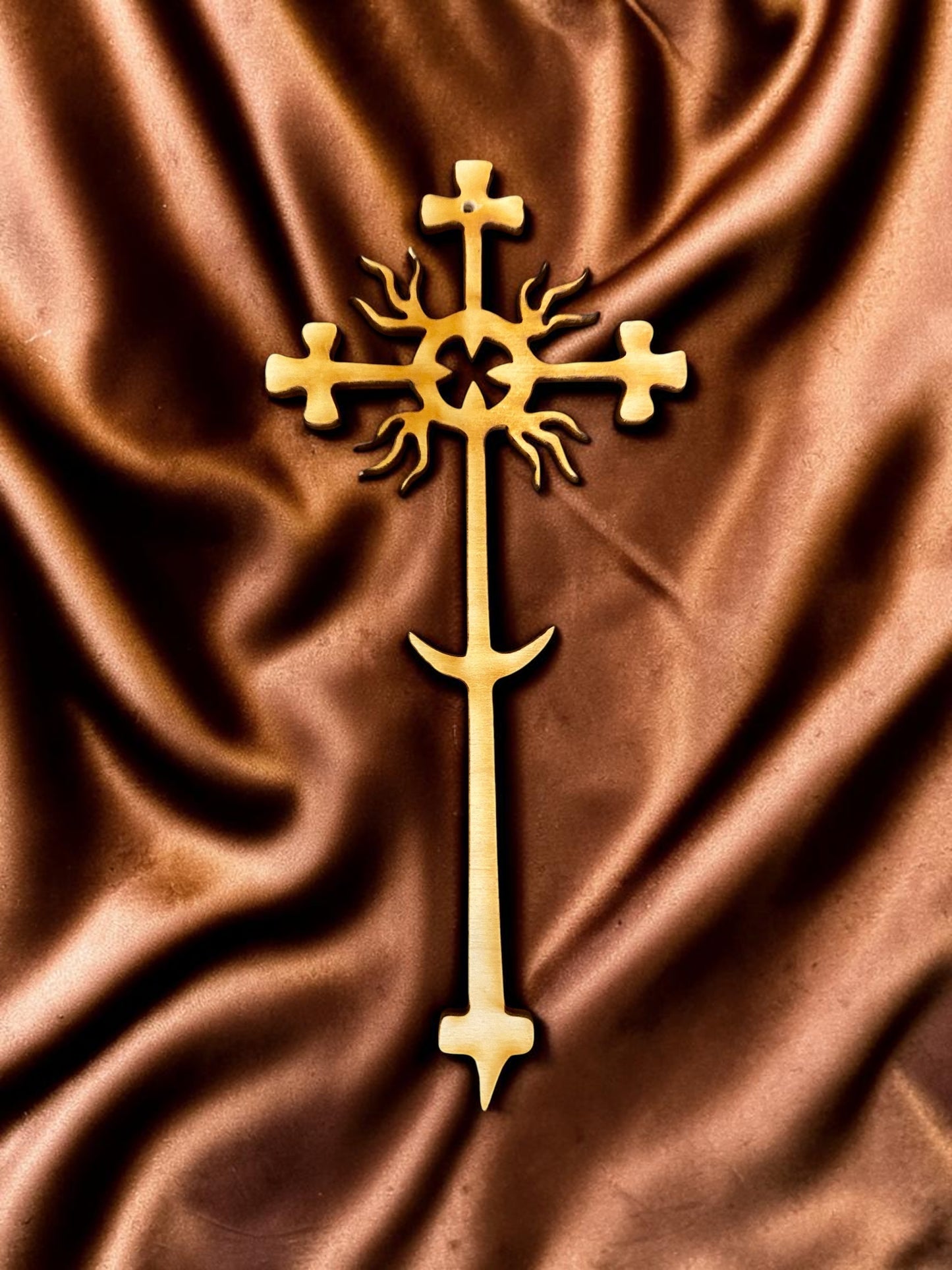 Wooden Cross (6")