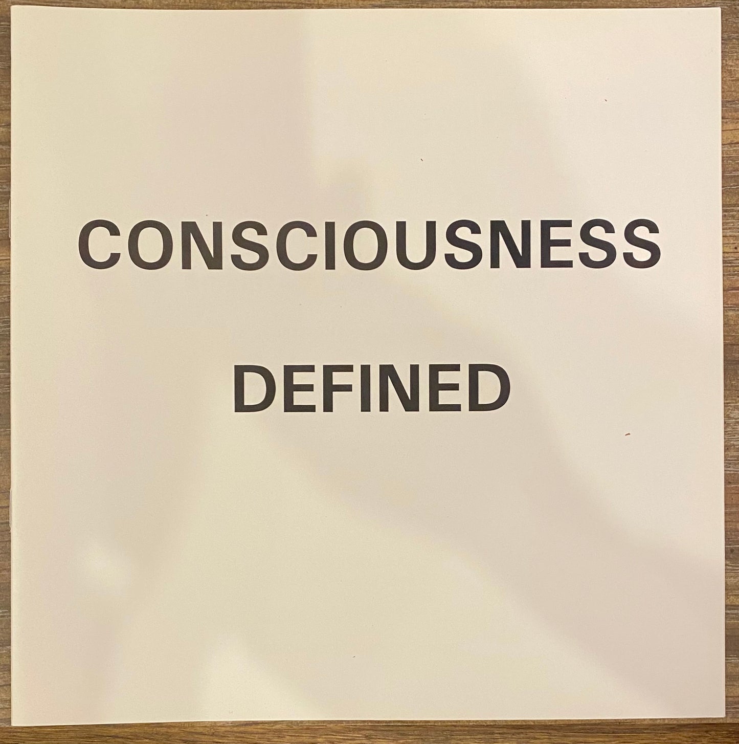 Consciousness Defined