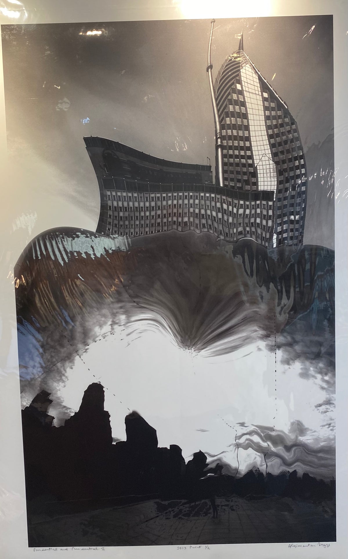 Algimantas Kezys Signed Lithograph. Prudential & Prudential2