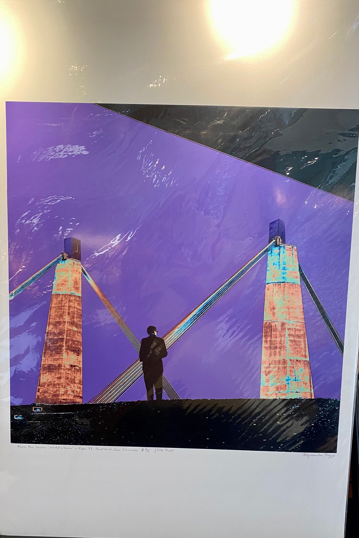 Algimantas Kezys Signed Lithograph. World's Fairs - Expo '67