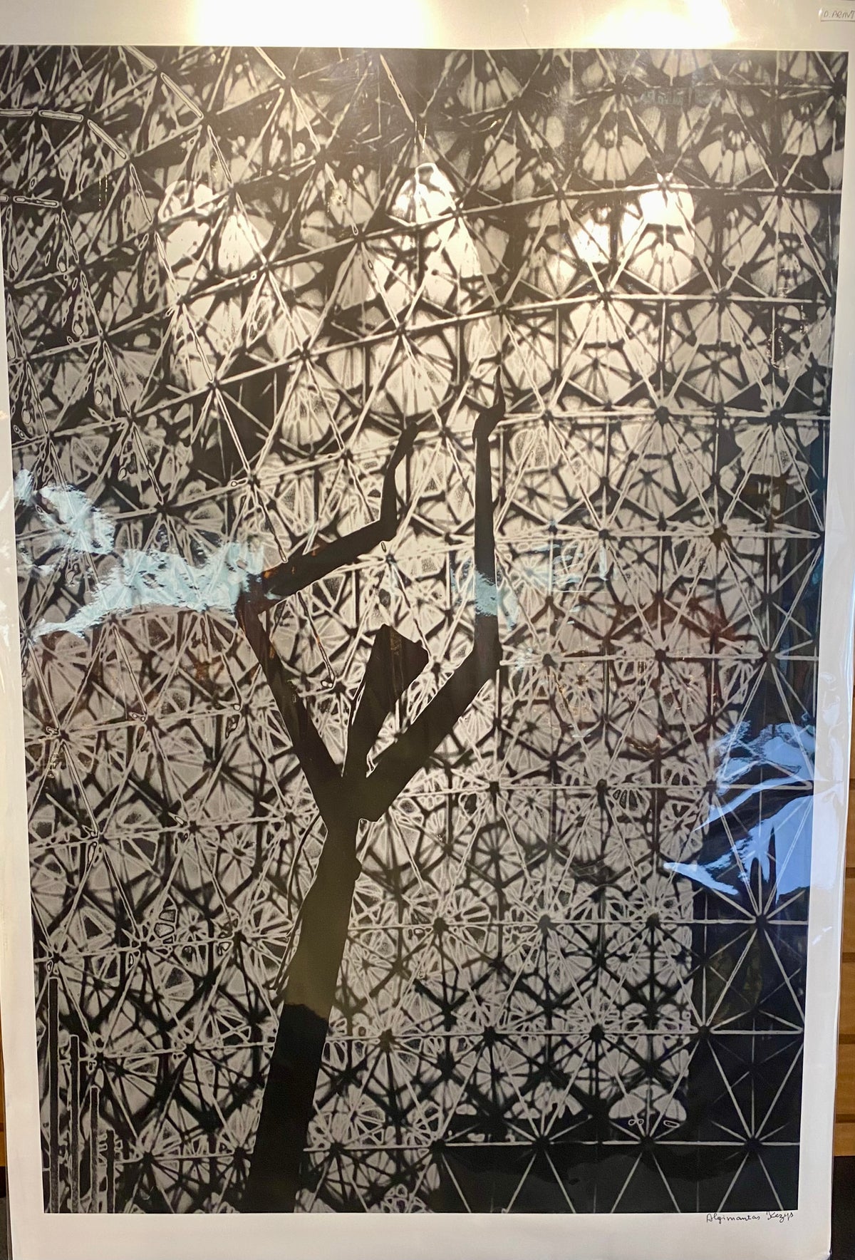 Algimantas Kezys Signed Lithograph. Creation of Our World