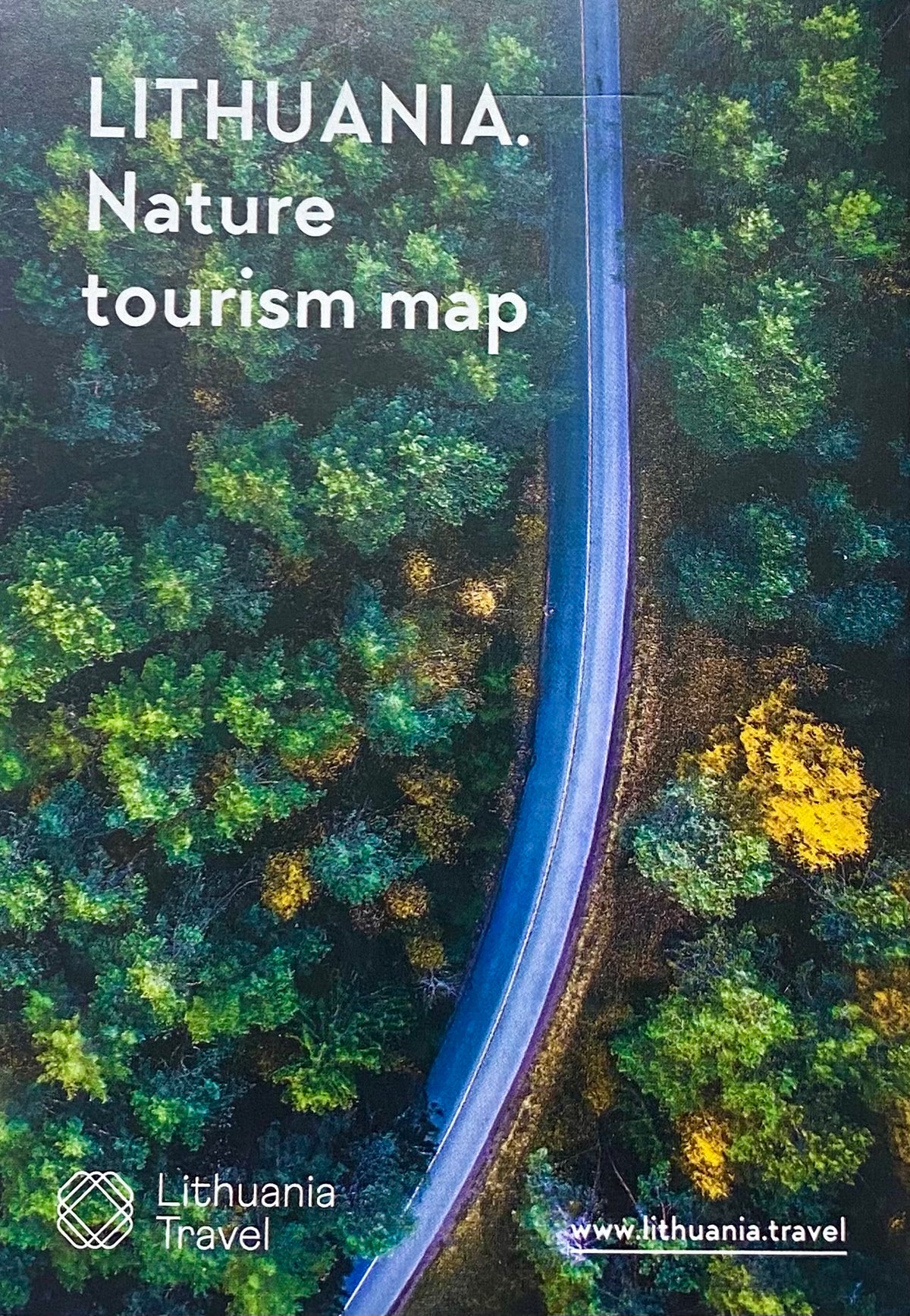 Lithuania Nature Tourism Map