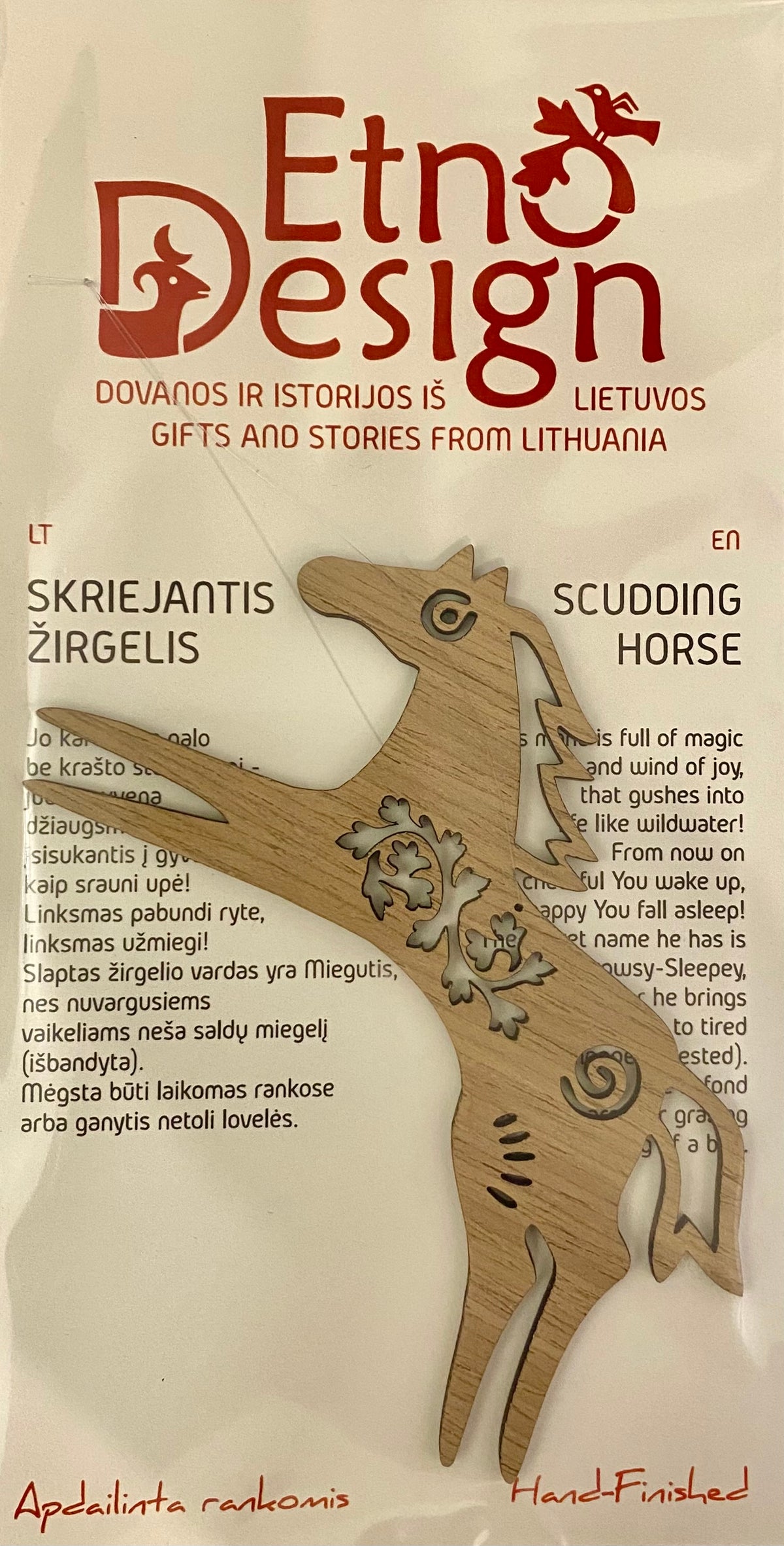 Ornament: Scudding Horse