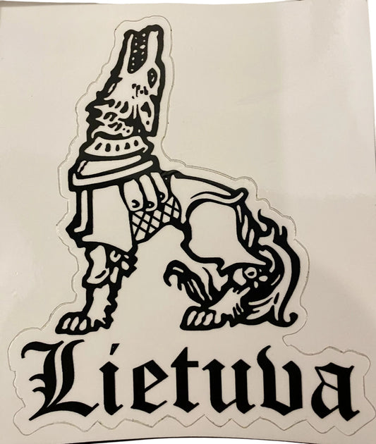 Stickers - Iron Wolf Lietuva