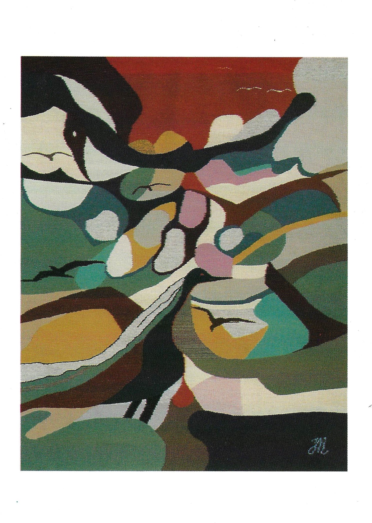 Vintage Note Card (JM4)