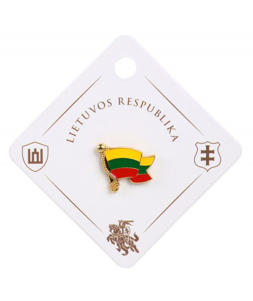 Lapel Pin - Lithuanian Flag (0618)