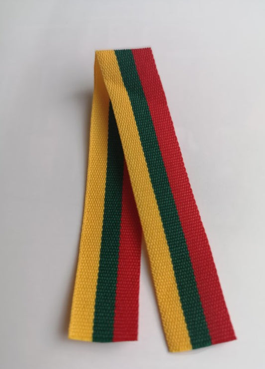 Lithuanian Tri-Color Ribbon (1.25")