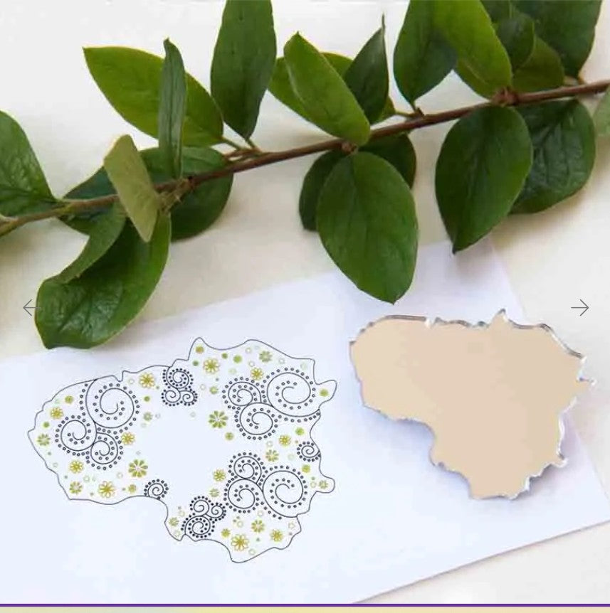 Brooch - Lithuania Mirror