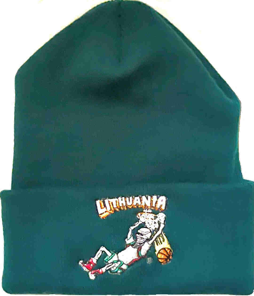 Official Lithuanian Slam-Dunking Skullman® Winter Hat - The Original
