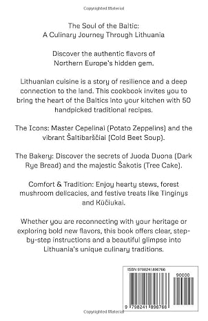 Lithuanian Cookbook: From Dark Rye to Tree Cakes