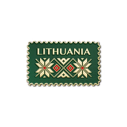 Magnet - Post Stamp Lithuania