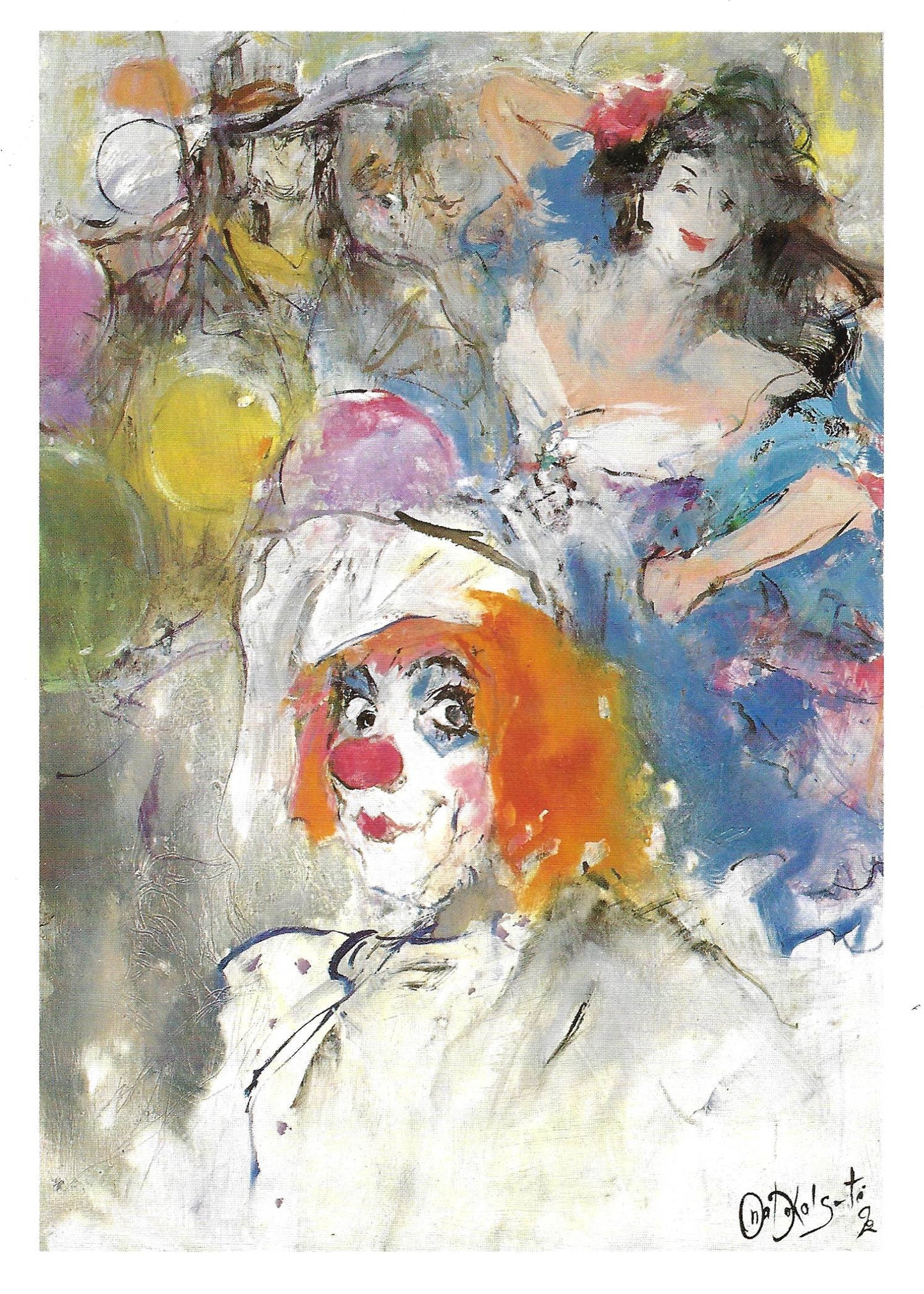 Vintage Note Card (OD1)