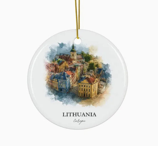 Lithuania Christmas Ornament