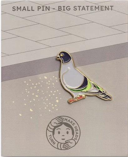 Pigeon Lapel Pin