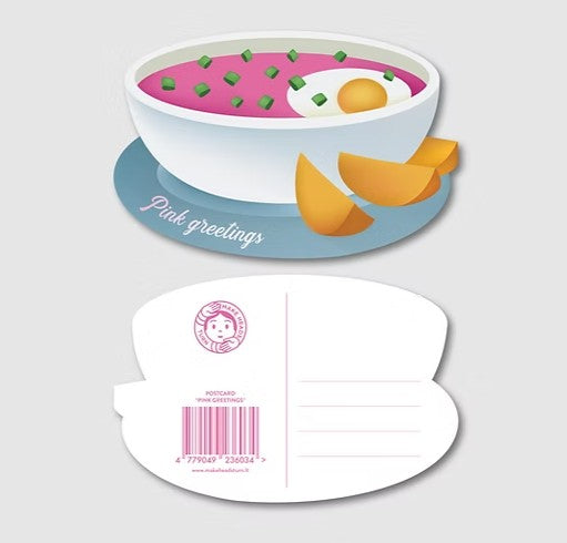 Postcard - Beet Soup