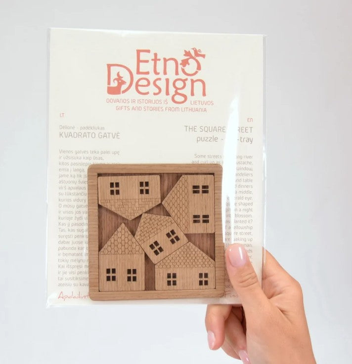 Puzzle / Coaster: Square Street