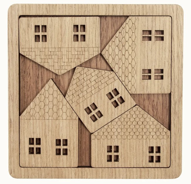 Puzzle / Coaster: Square Street
