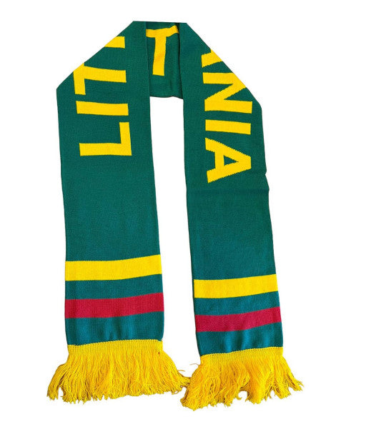 Scarf LIETUVA w/ Lithuanian Pattern