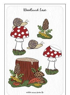 Stickers: Woodland Love