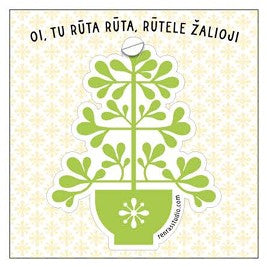 Stickers: Ruta-in-a-Pot