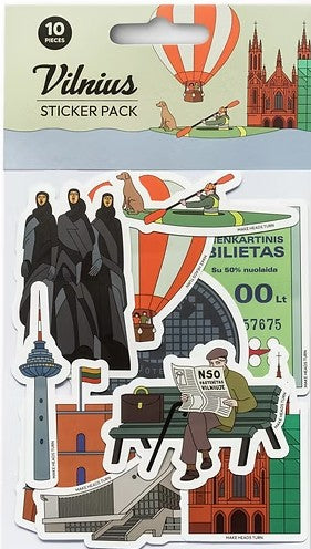 Stickers -Vilnius Pack
