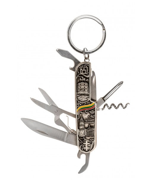 Keychain - Lithuania 7 Utilities