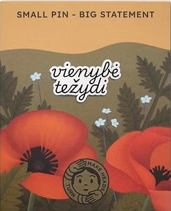Lapel Pin - Vienybė Težydi