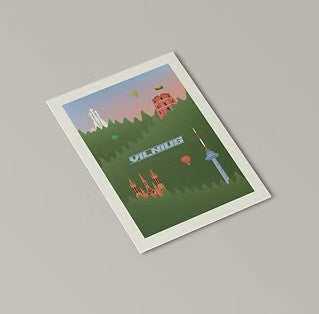Notecard - Vilnius Forests