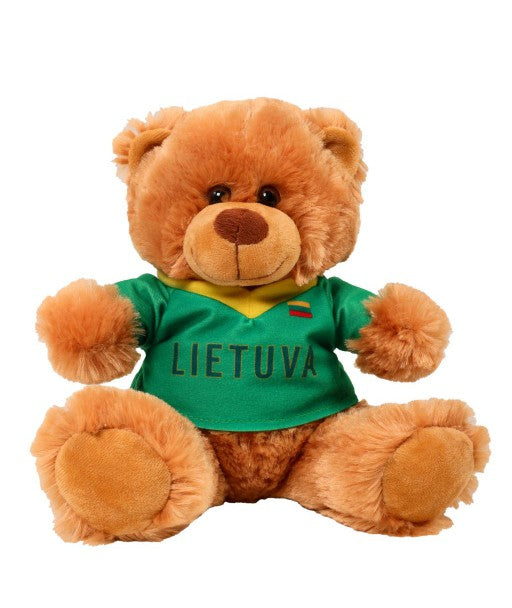 Teddy Bear Plush w/Lietuva Shirt (0625)