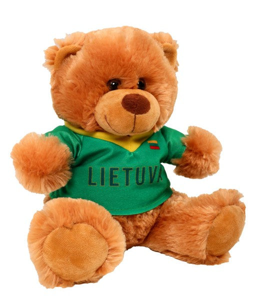 Teddy Bear Plush w/Lietuva Shirt (0625)